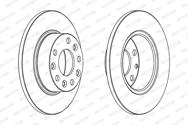 Brake Disc (DDF353)