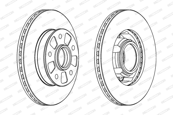 Brake Disc (DDF734)