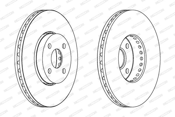 Brake Disc (DDF1388)