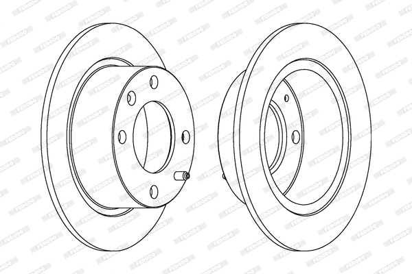 Brake Disc (DDF052)