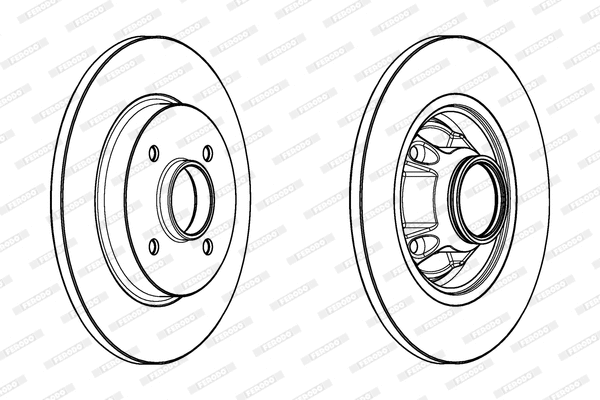 Brake Disc (DDF1735-1)