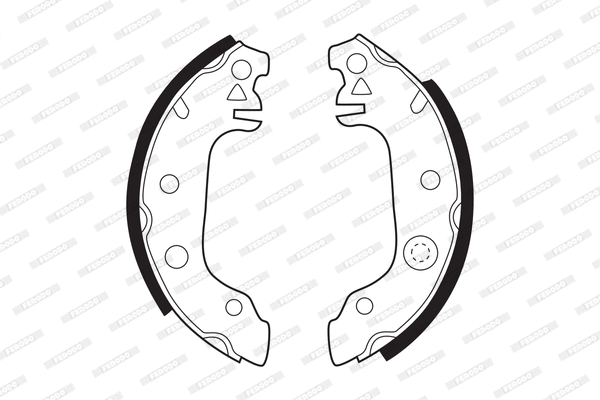 Brake Shoe Set (FSB4)