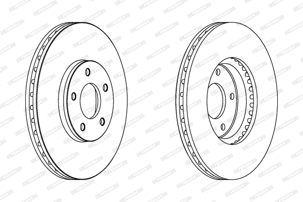 Brake Disc (DDF1478)