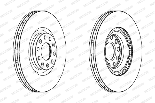 Brake Disc (DDF1166C)