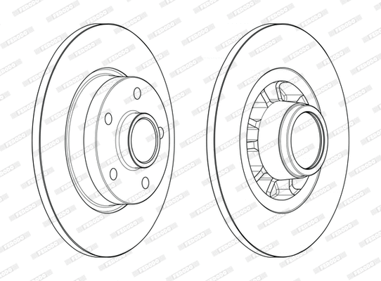 Brake Disc (DDF2602-1)