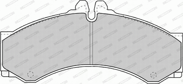 Brake Pad Set, disc brake (FVR1043)