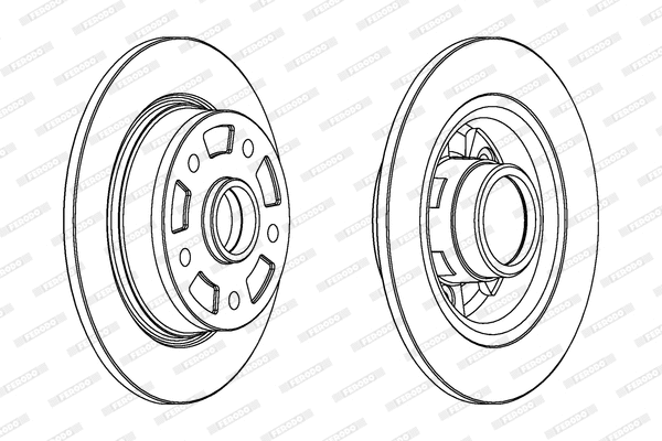 Brake Disc (DDF855)