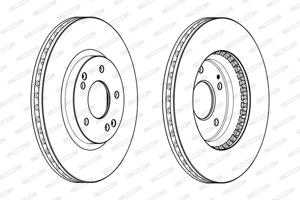 Brake Disc (DDF2091C)
