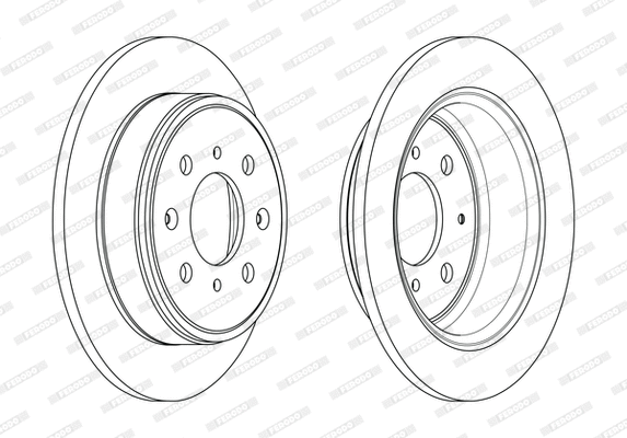 Brake Disc (DDF950C)