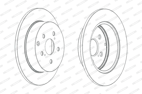 Brake Disc (DDF1881C)