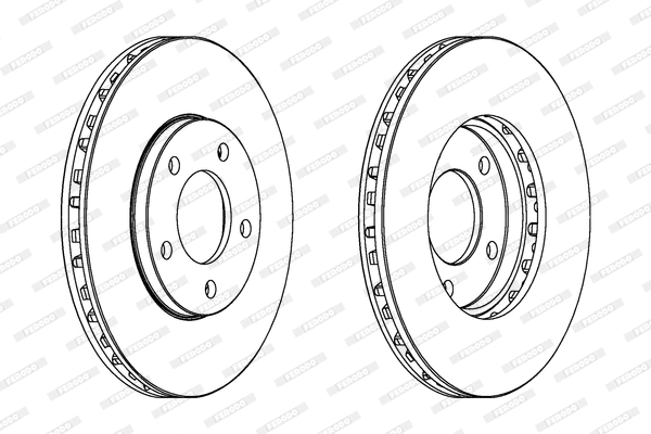 Brake Disc (DDF366)