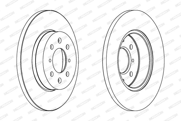 Brake Disc (DDF872)