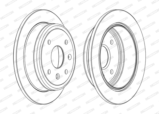 Brake Disc (DDF1606P-D)