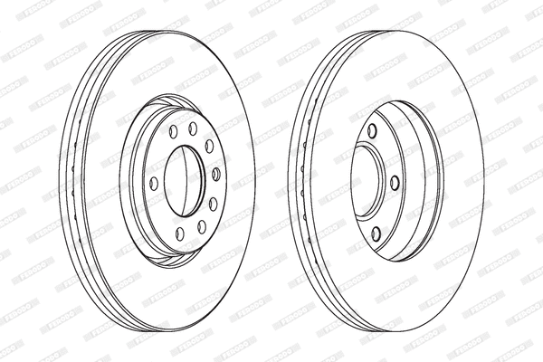 Brake Disc (DDF1261)