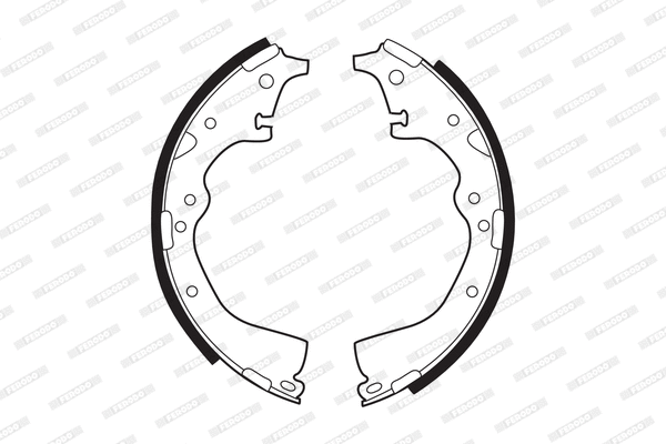 Brake Shoe Set (FSB284)