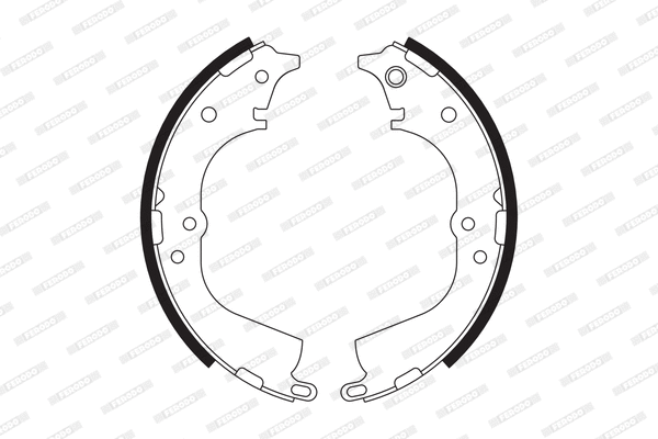 Brake Shoe Set (FSB563)