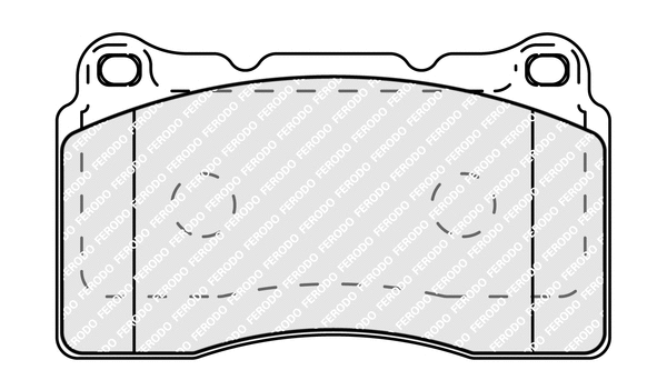 Brake Pad Set, disc brake (FDB5265)