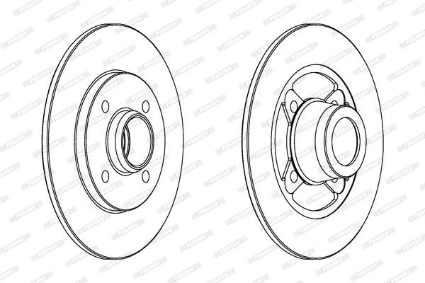 Brake Disc (DDF439)