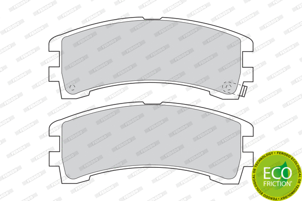 Brake Pad Set, disc brake (FDB1029)