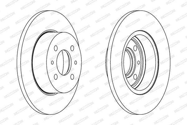 Brake Disc (DDF081)