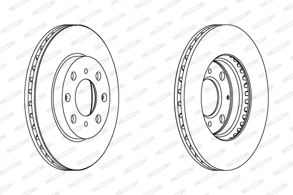 Brake Disc (DDF1231)
