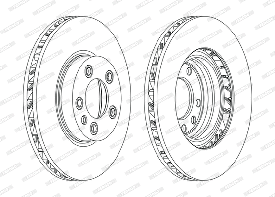 Brake Disc (DDF1591LC-1-D)