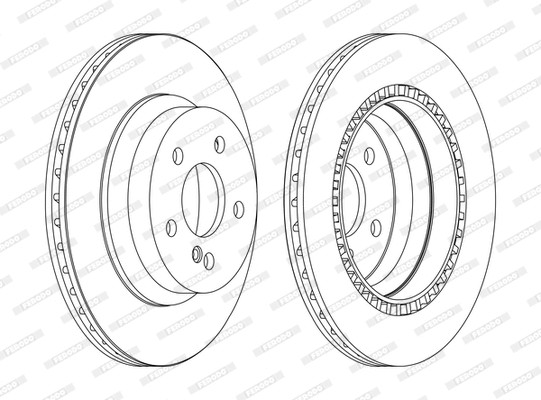 Brake Disc (DDF1672C-1-D)