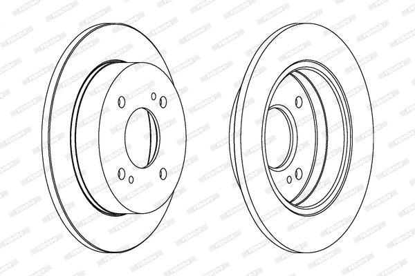 Brake Disc (DDF659)