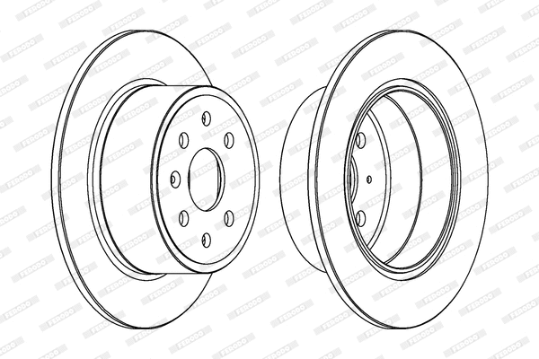 Brake Disc (DDF329)
