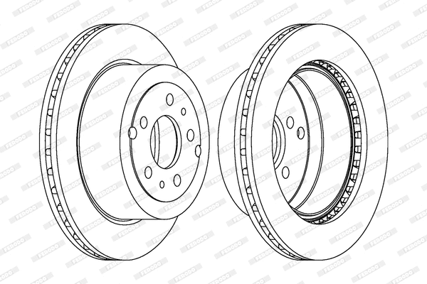 Brake Disc (DDF577)