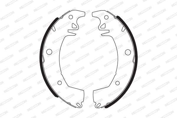 Brake Shoe Set (FSB168)
