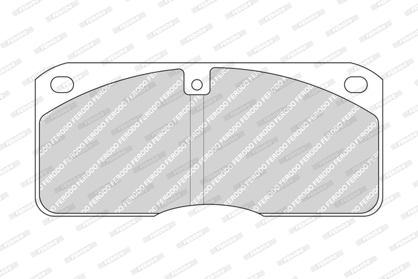Brake Pad Set, disc brake (FCV702)