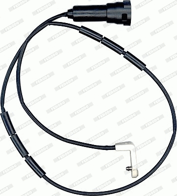 Warning Contact, brake pad wear (FWI224)