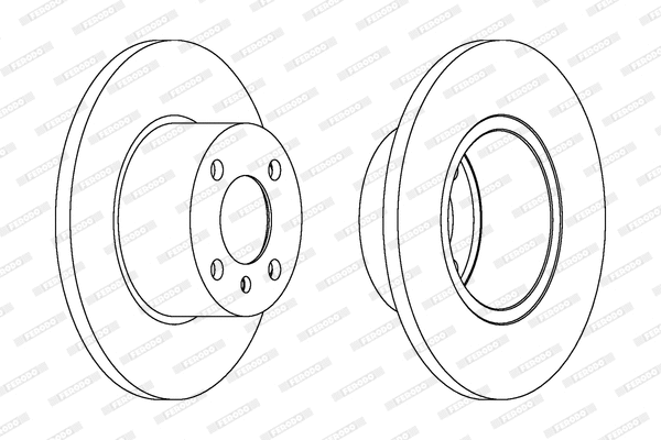 Brake Disc (DDF075)