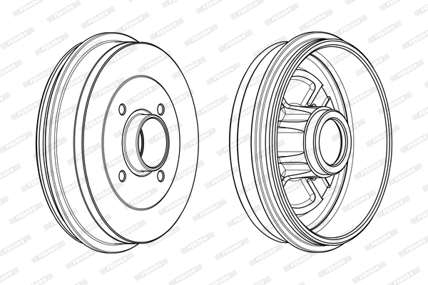 Brake Drum (FDR329114)