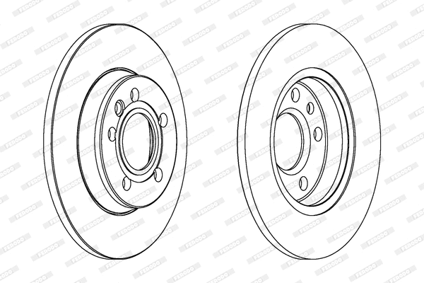 Brake Disc (DDF1012)