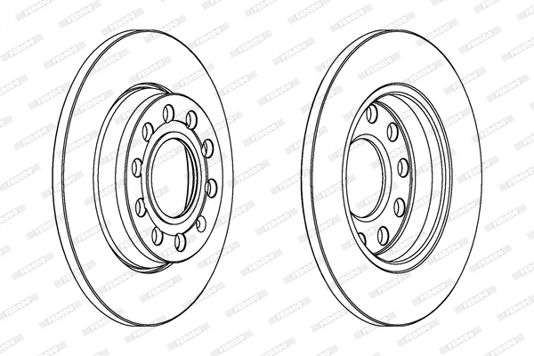 Brake Disc (DDF1425)