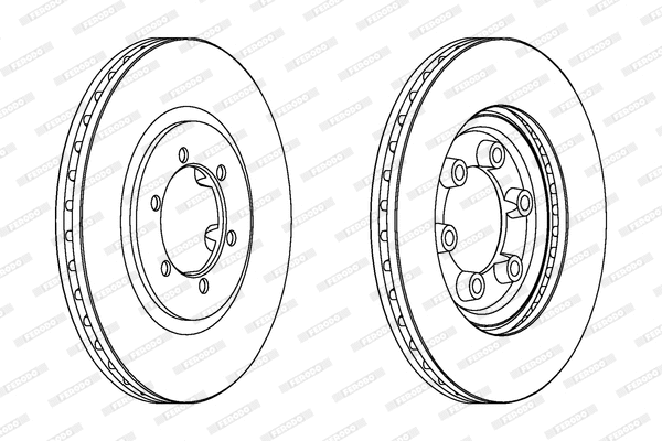 Brake Disc (DDF1605)