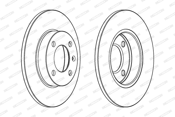 Brake Disc (DDF042)