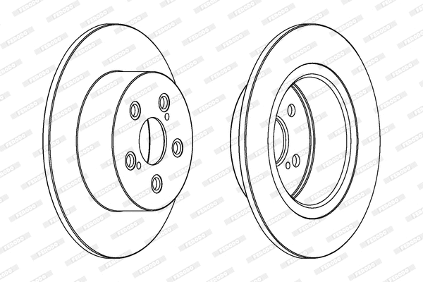 Brake Disc (DDF1556)