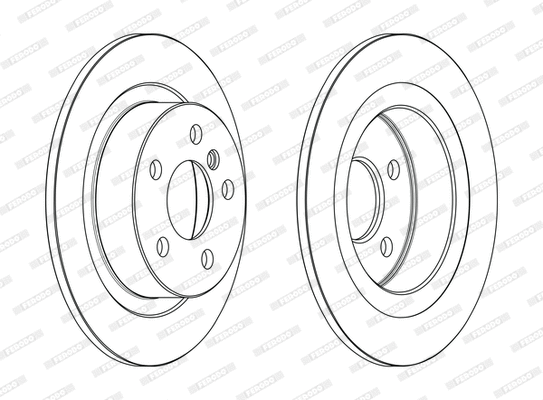 Brake Disc (DDF2612C)