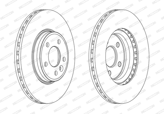 Brake Disc (DDF1663)