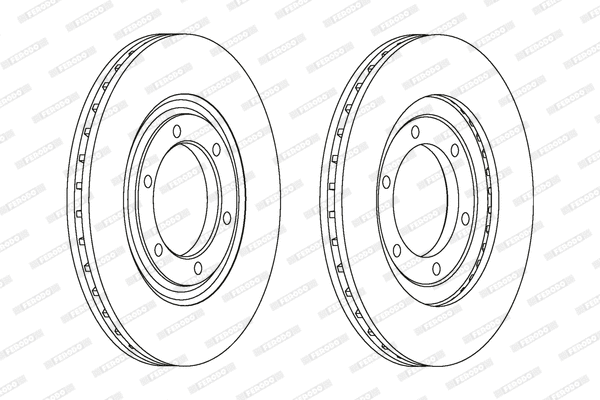 Brake Disc (DDF602)
