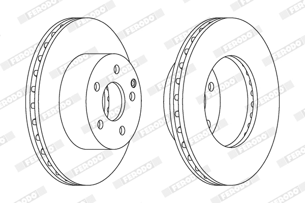 Brake Disc (DDF1917X)