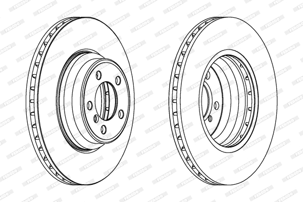 Brake Disc (DDF1245)