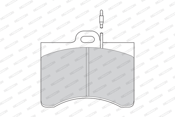 Brake Pad Set, disc brake (FDB126)