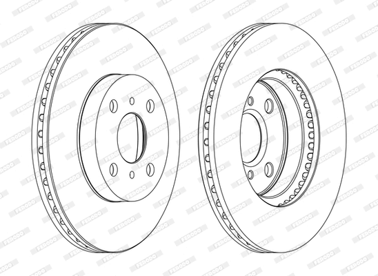 Brake Disc (DDF1779P-D)