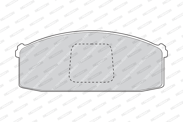 Brake Pad Set, disc brake (FDB294)
