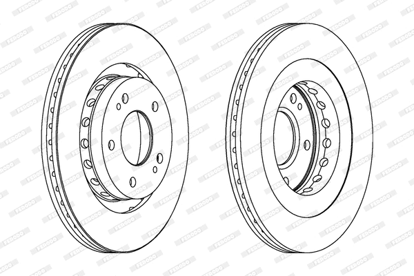Brake Disc (DDF1642C)