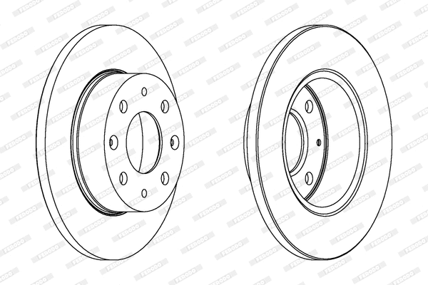 Brake Disc (DDF112)